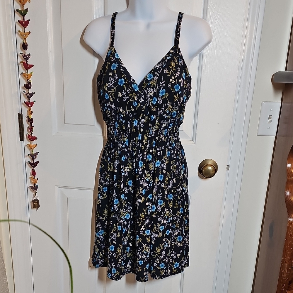 Floral Spaghetti Strap Dress